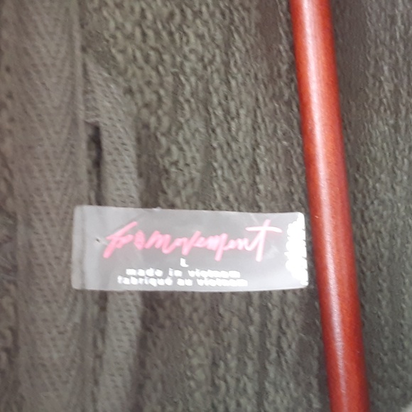 Free People Movement Honey Dove Army Pullover Hoodie Size Large - Picture 9 of 12